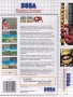 Sega  Master System  -  Super Monaco Grand Prix 2 (Back)